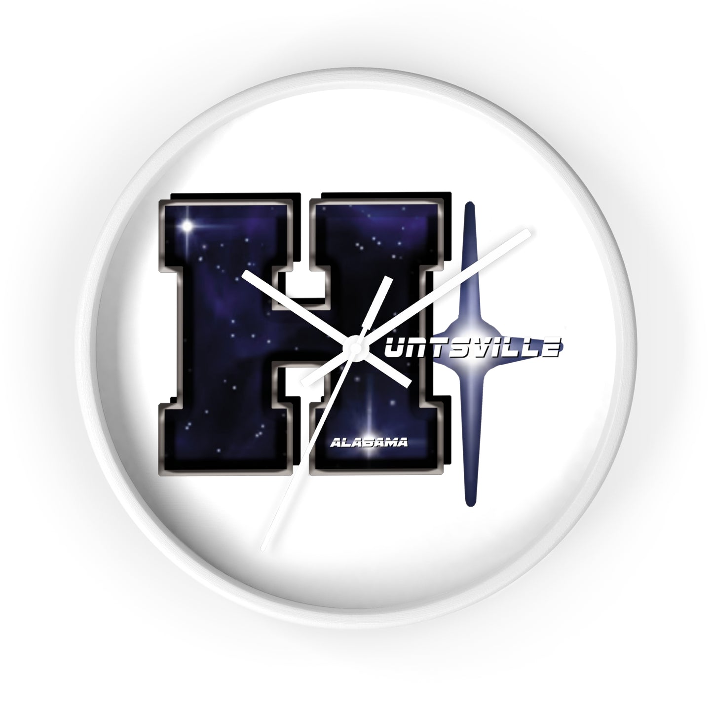 Huntsville, Alabama Wall Mounted Clock
