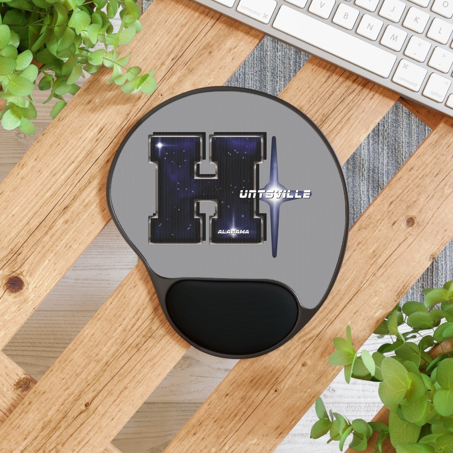 Huntsville, Alabama Mouse Pad With Wrist Rest