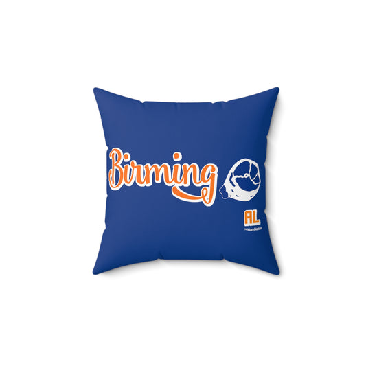 Birming-HAM Throw Pillow
