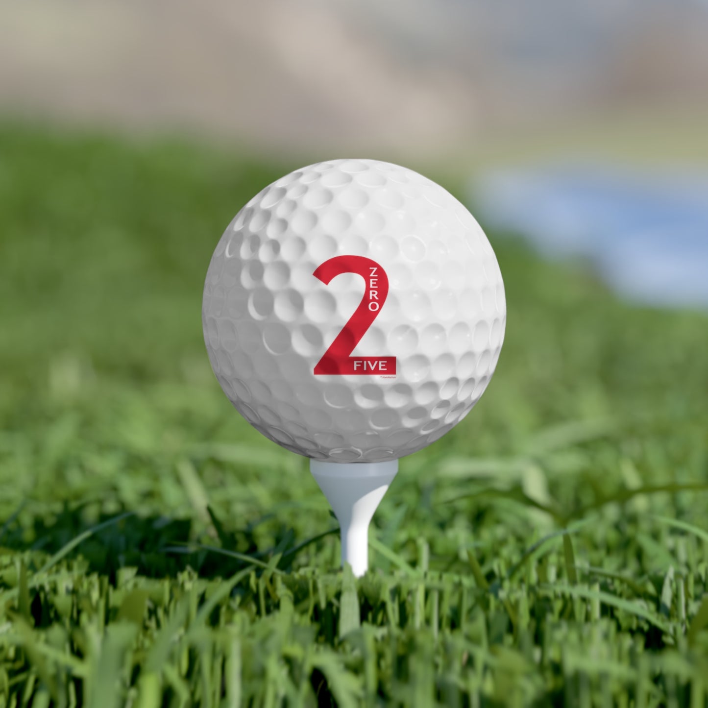 2-0-5 Golf Balls, 6pcs
