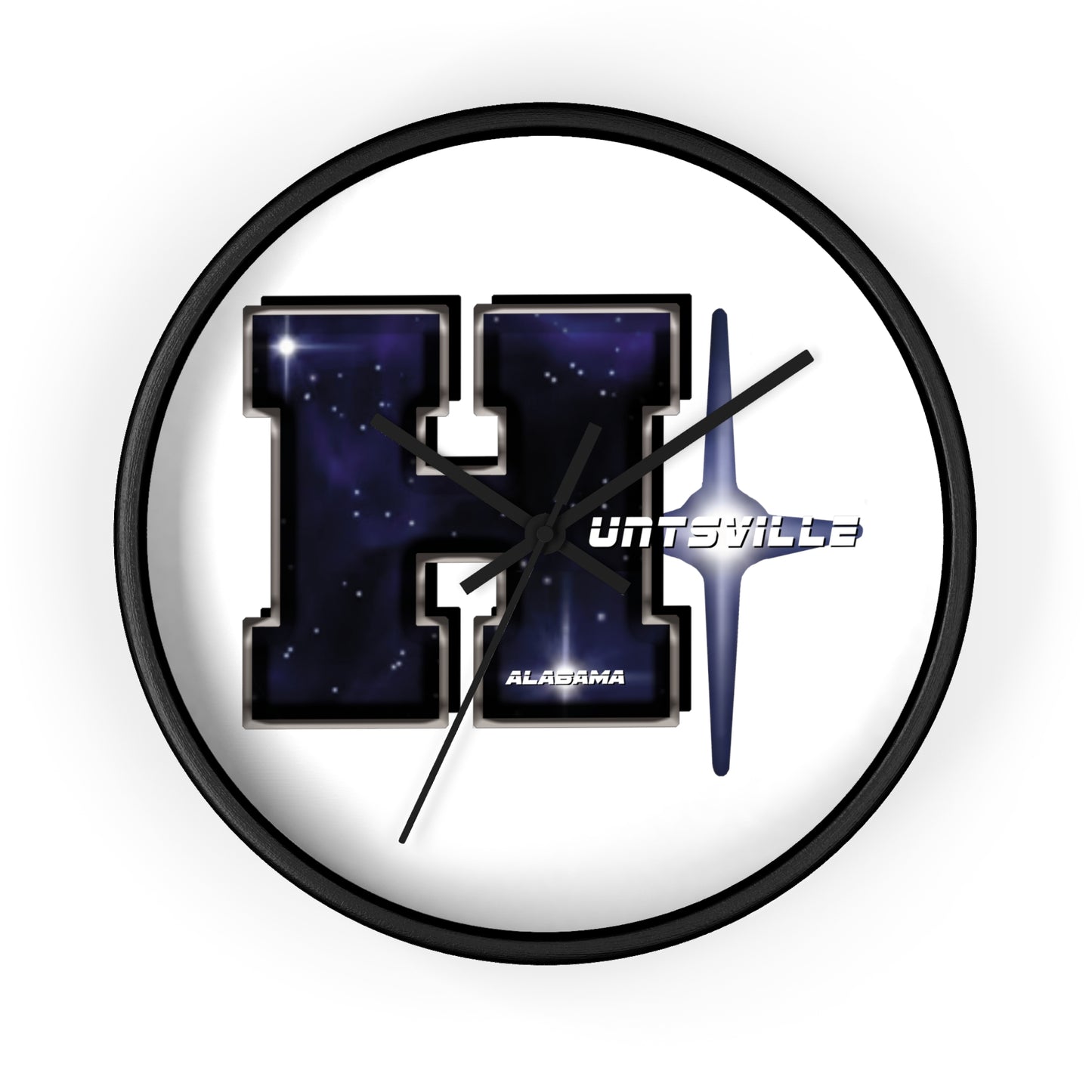 Huntsville, Alabama Wall Mounted Clock