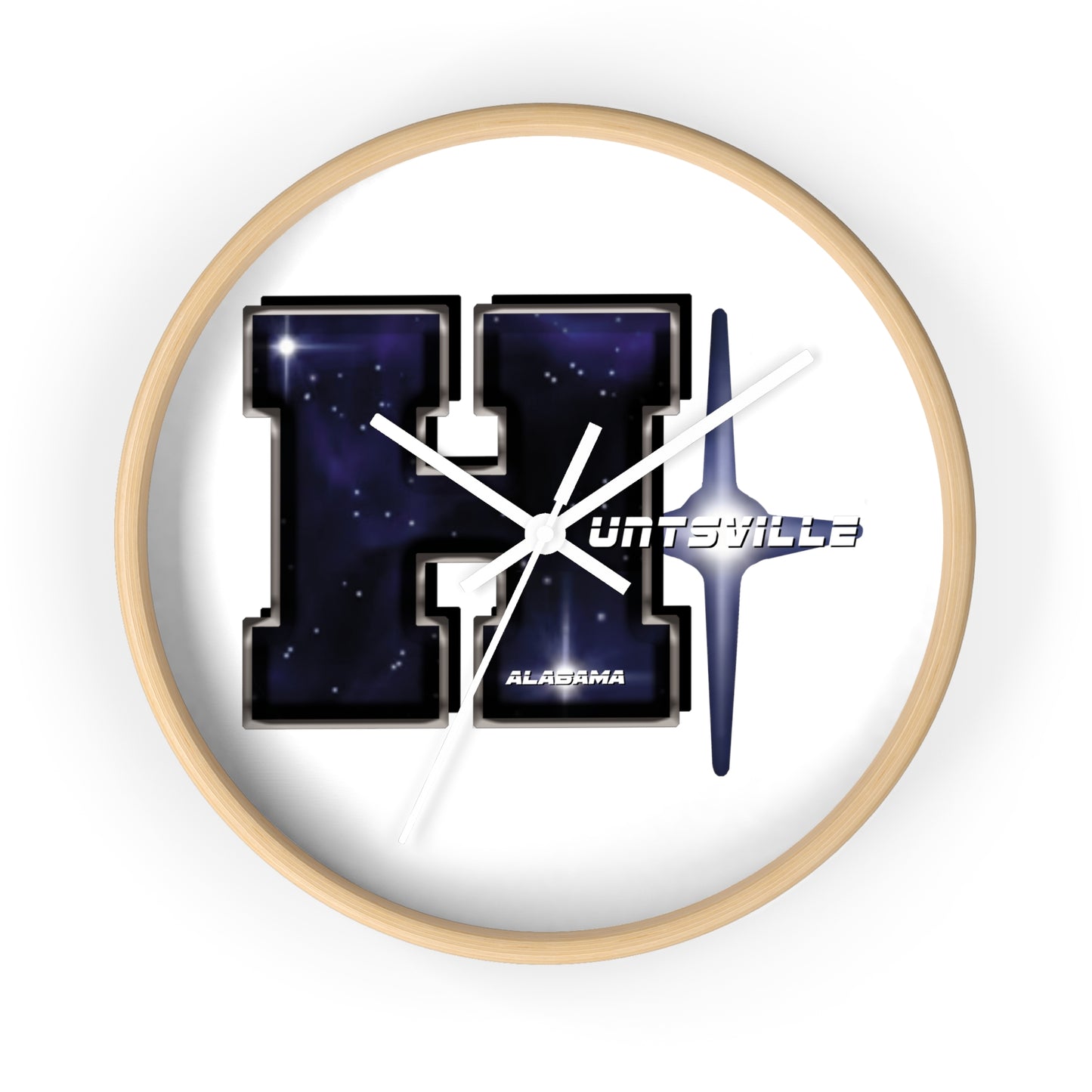 Huntsville, Alabama Wall Mounted Clock