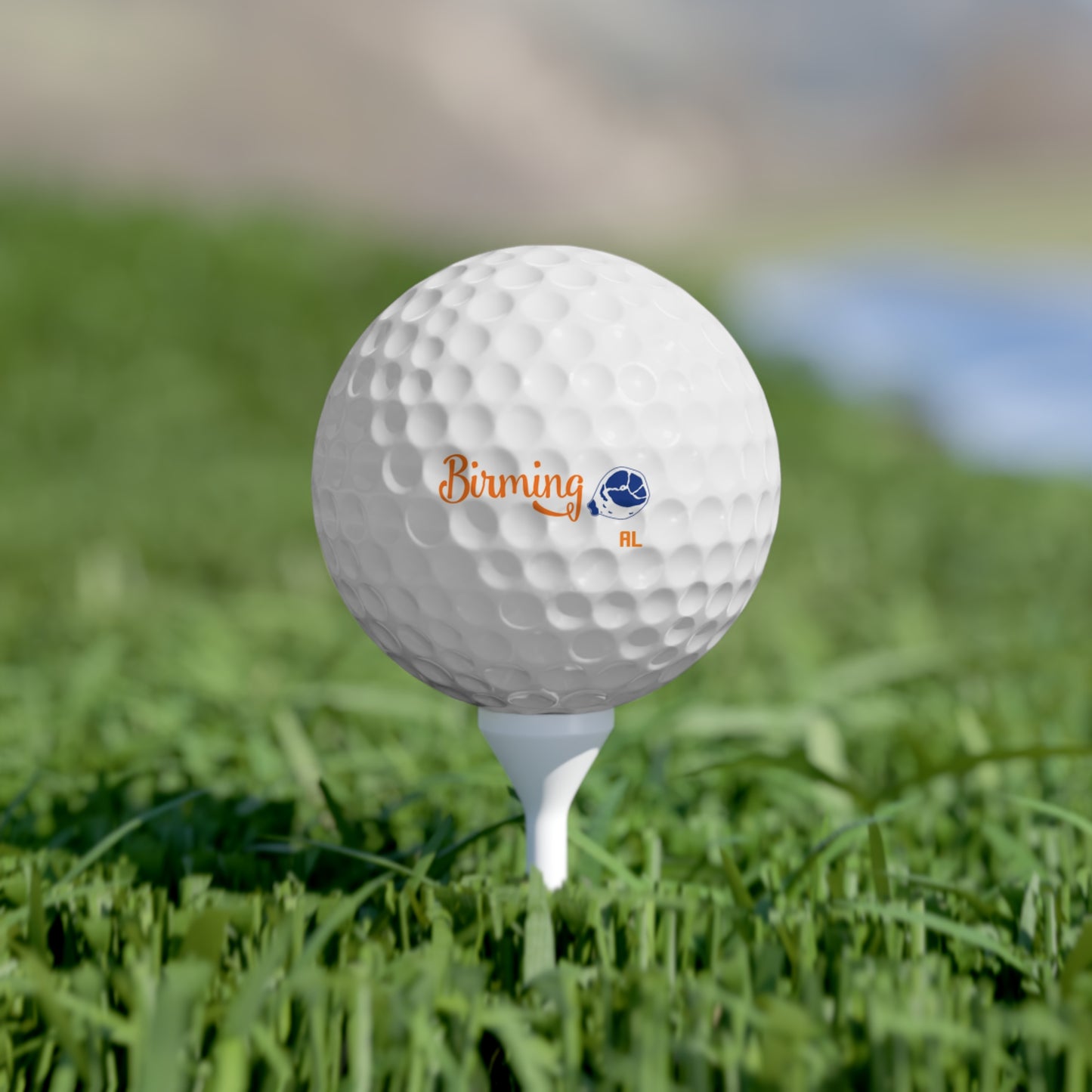 Birming-HAM Golf Balls, 6pcs