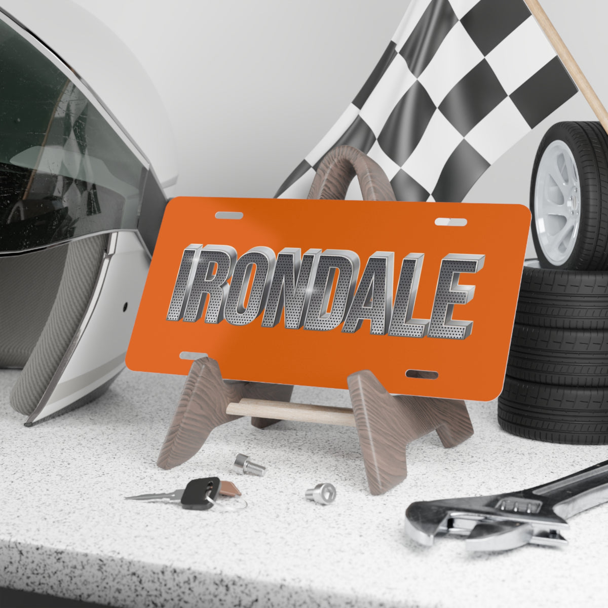 Irondale Vanity Plate