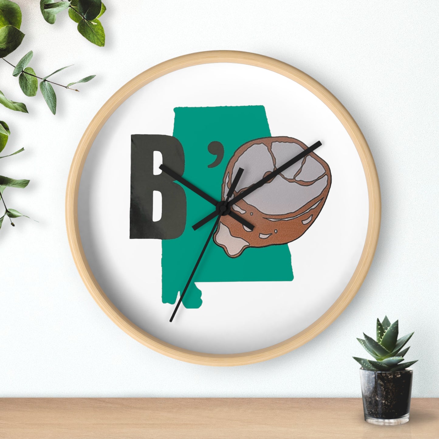 B-Ham, Alabama Wall Mounted Clock
