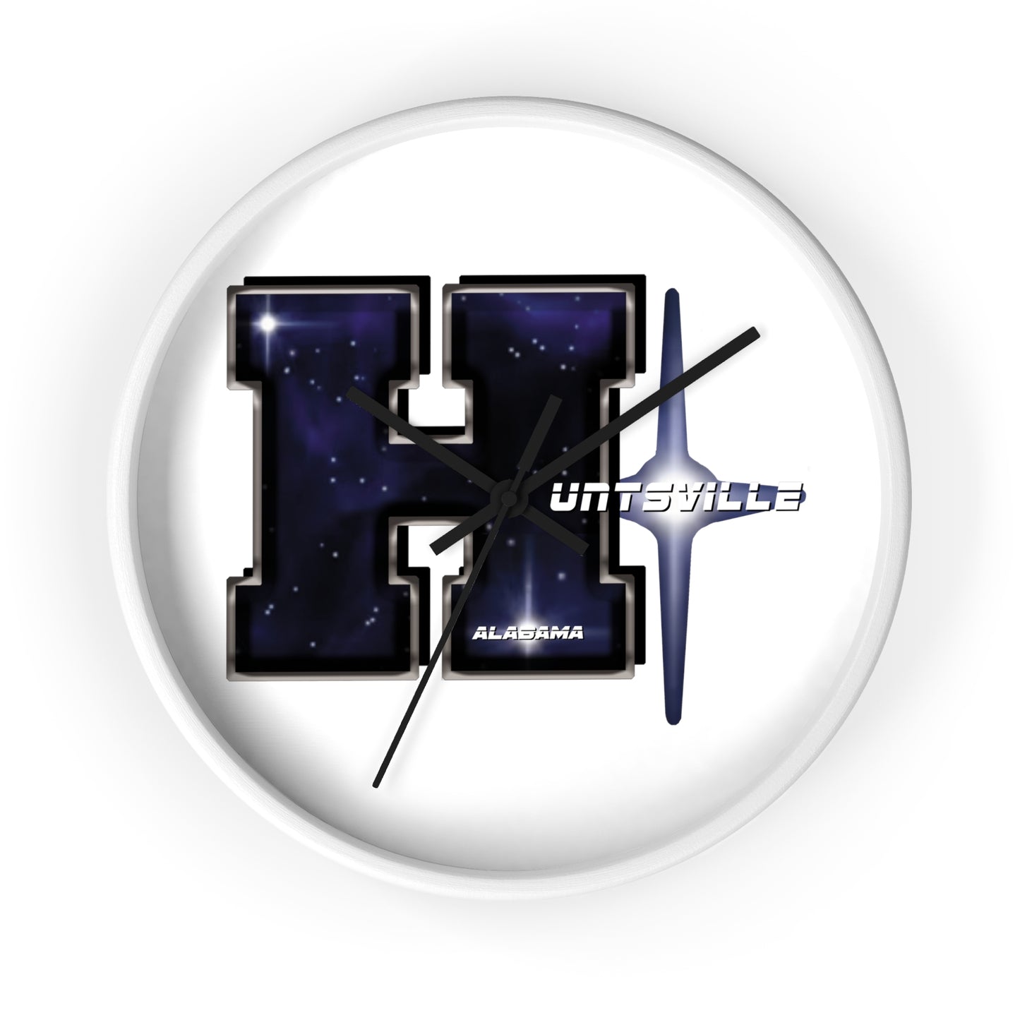 Huntsville, Alabama Wall Mounted Clock