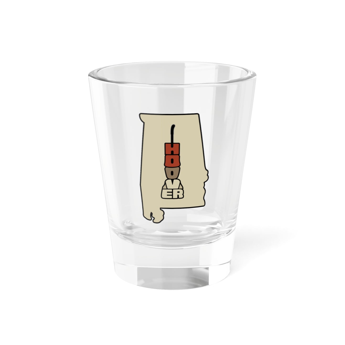 Hoover, Alabama City Shot Glass