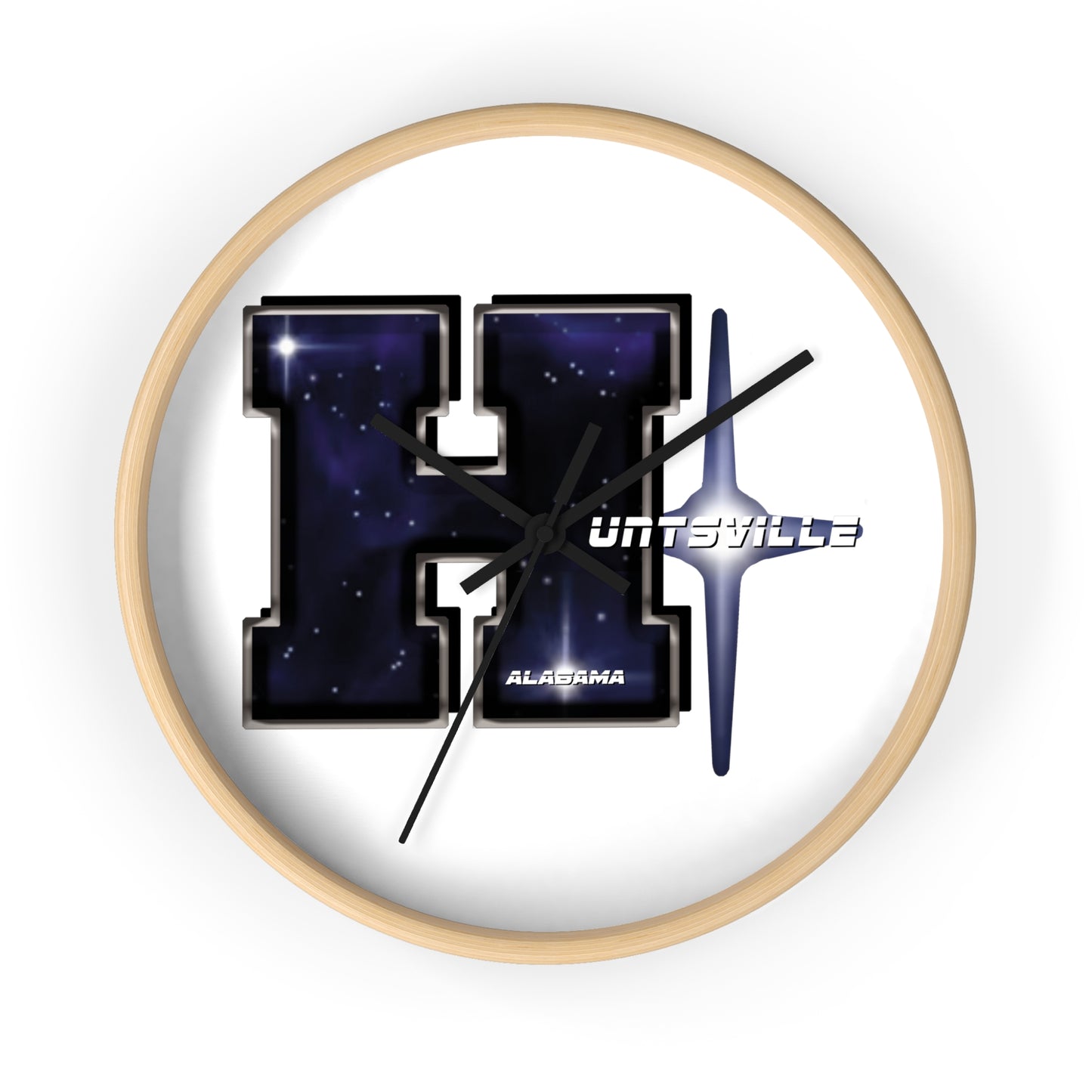 Huntsville, Alabama Wall Mounted Clock