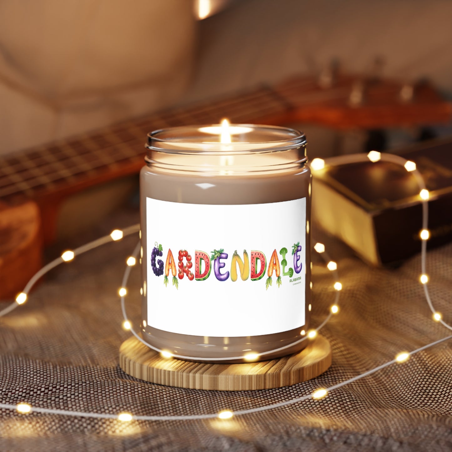 Gardendale Scented Soy Candle - 9oz Jar, Fresh Floral Aromas