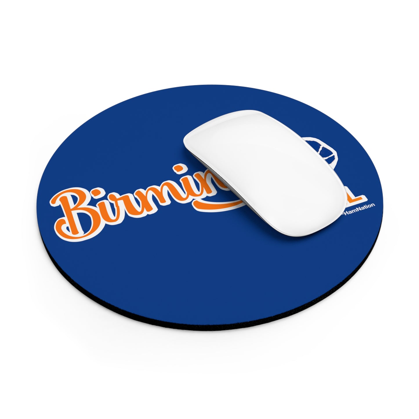 Birming-HAM Round Mouse Pad