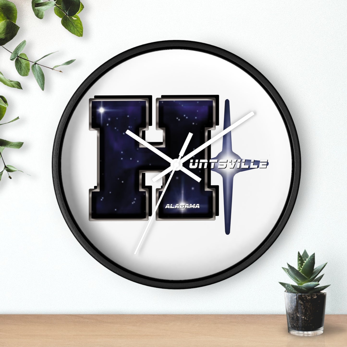 Huntsville, Alabama Wall Mounted Clock