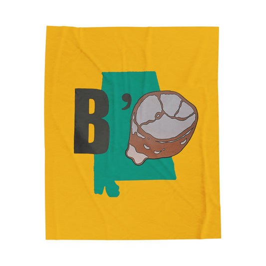 B'Ham Alabama Plush Blanket