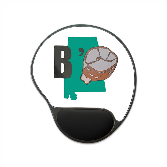 B'Ham Mouse Pad with wrist rest