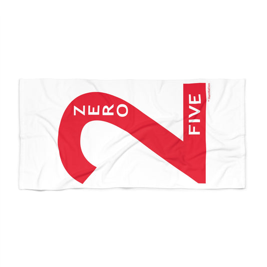 2-Zero-5 Beach Towel