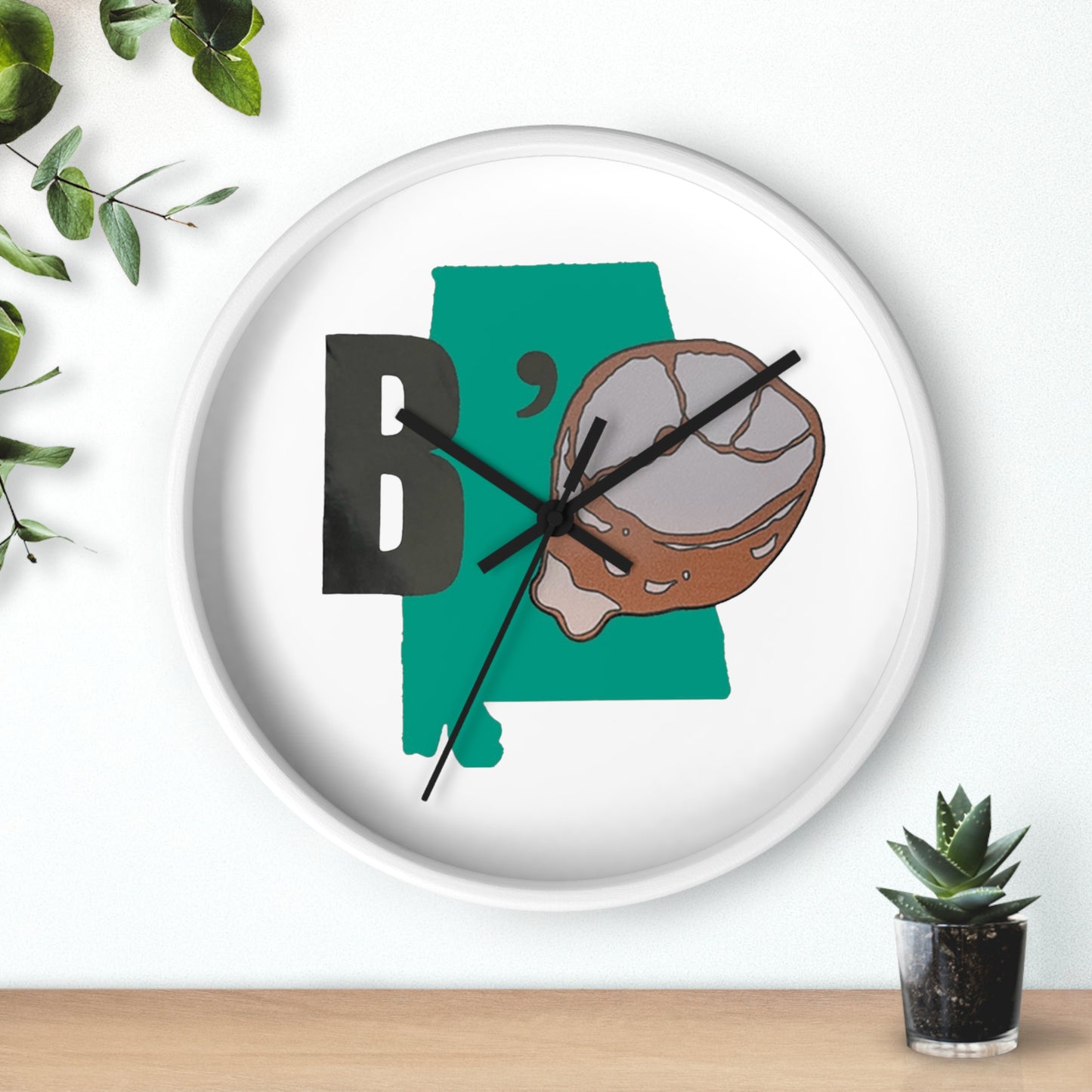 B-Ham, Alabama Wall Mounted Clock