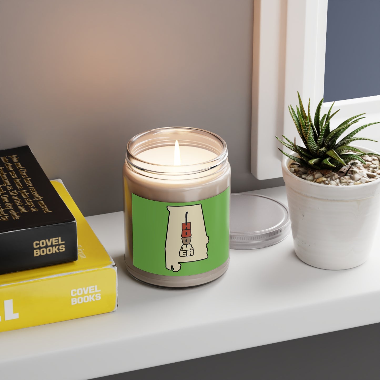 City Scented Candle - Hoover, Alabama , 9oz Aromatic Candle