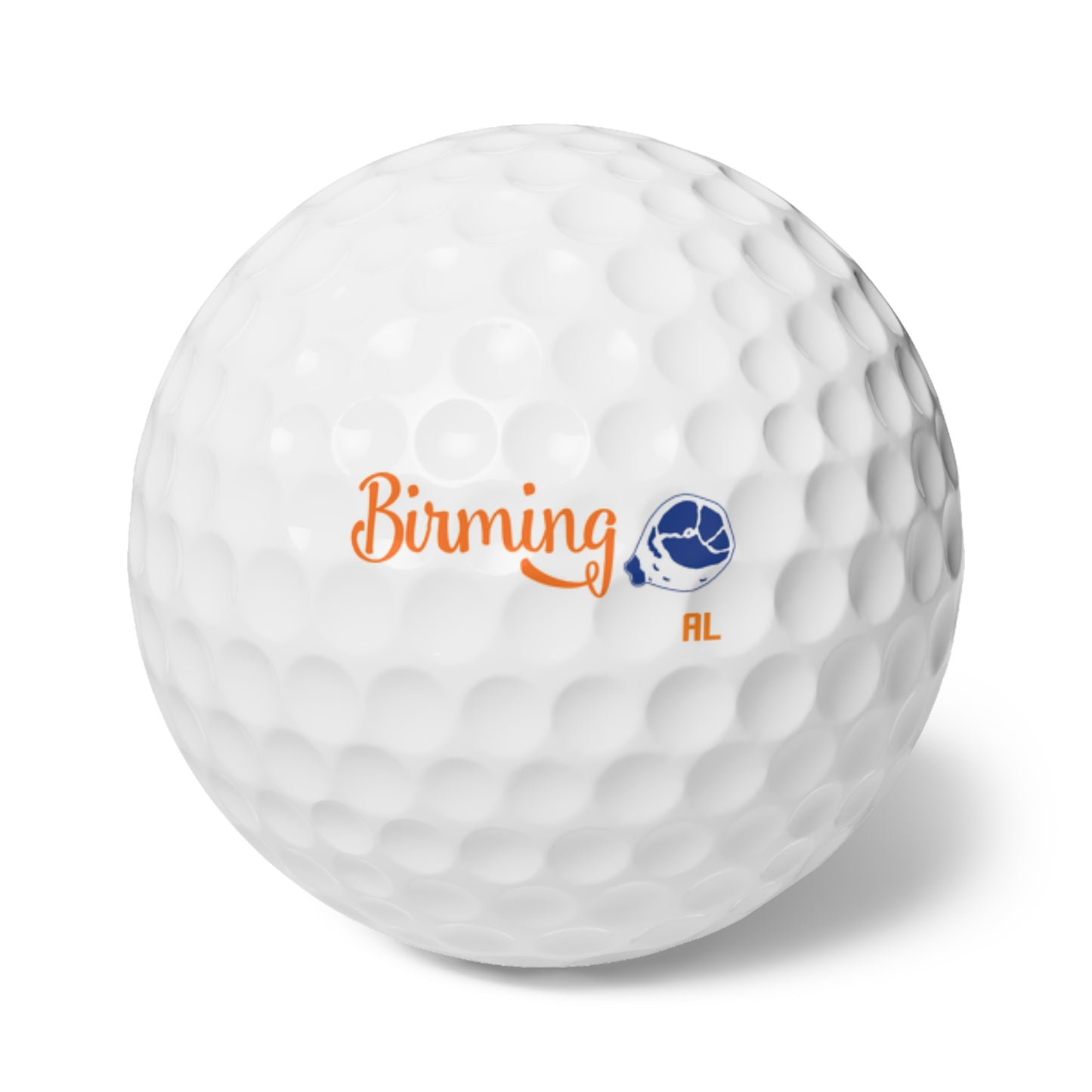 Birming-HAM Golf Balls, 6pcs