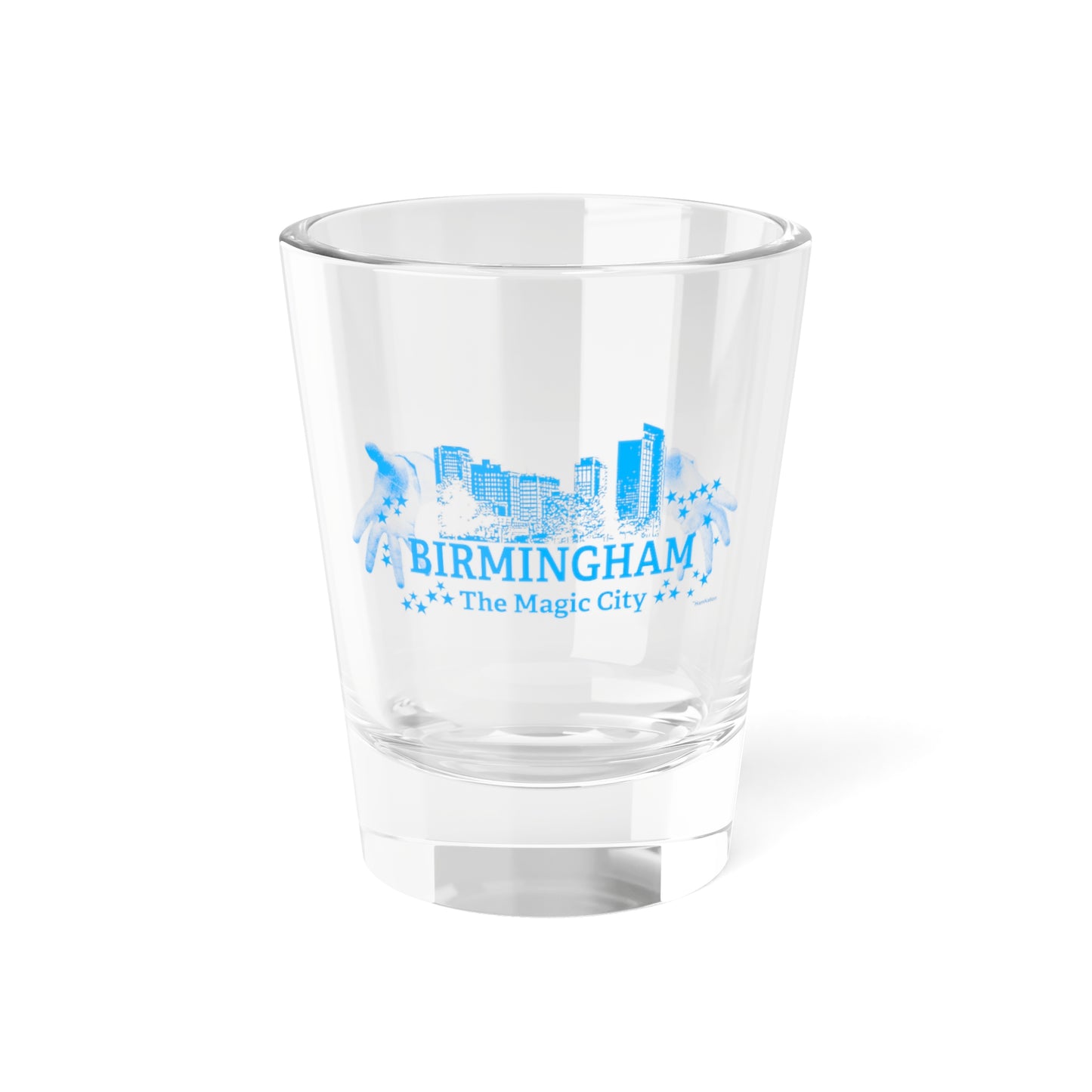The Magic City Shot Glass, 1.5oz
