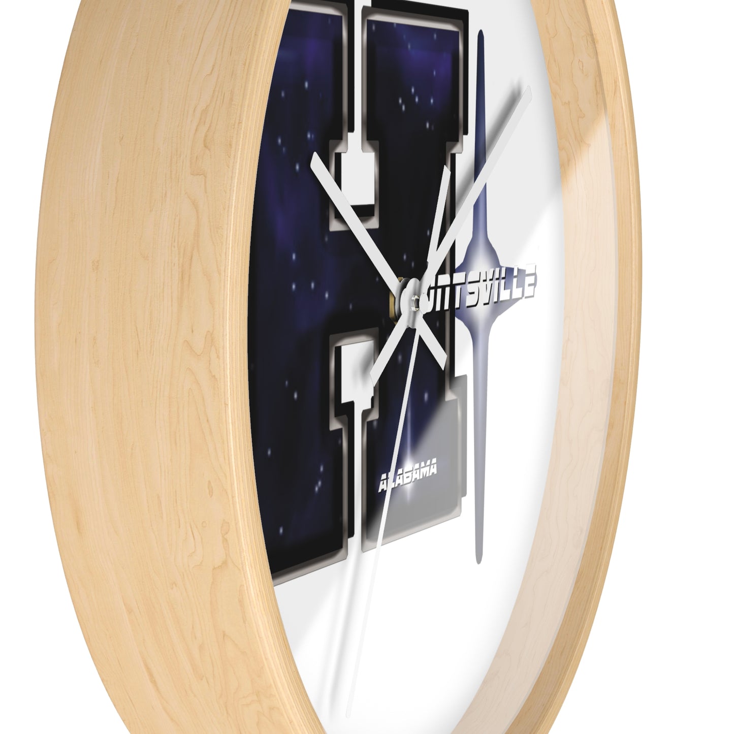 Huntsville, Alabama Wall Mounted Clock