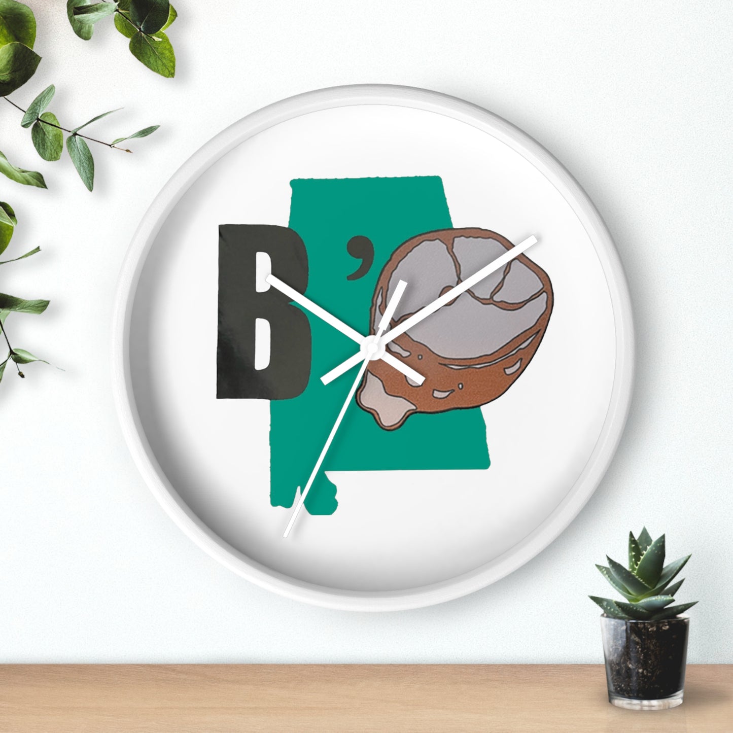 B-Ham, Alabama Wall Mounted Clock