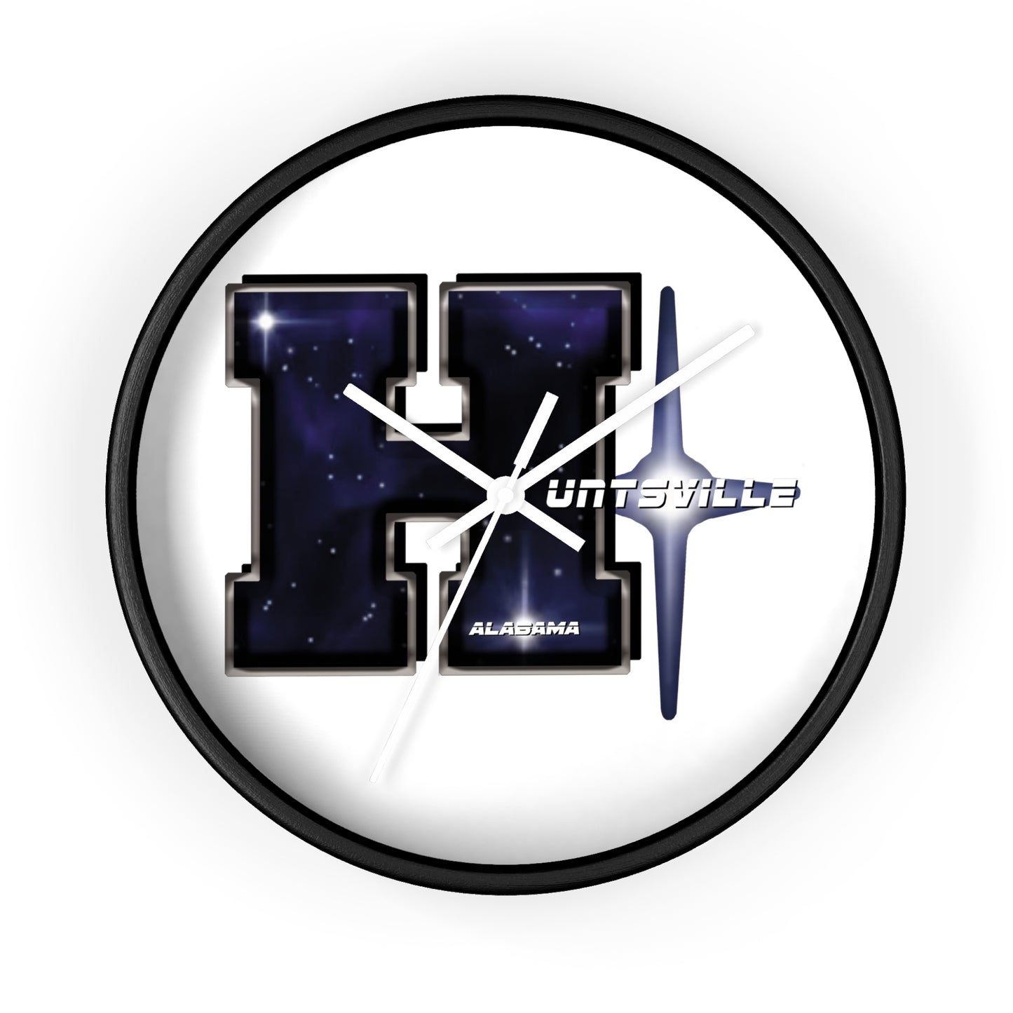 Huntsville, Alabama Wall Mounted Clock