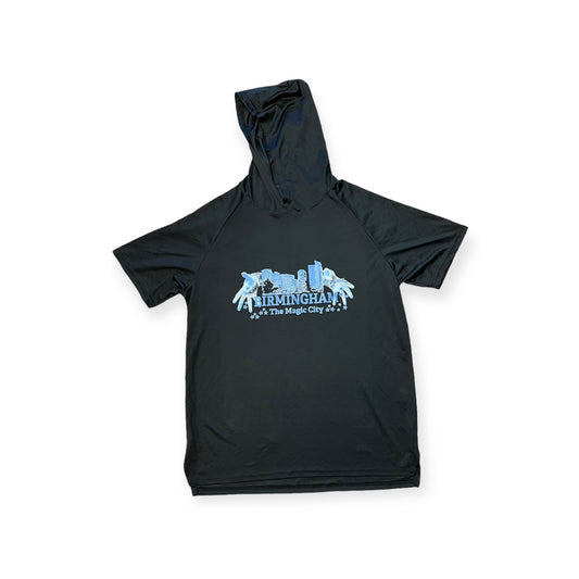 Birmingham Skyline Short-sleeve Hooded T-shirt - PRE-ORDER - NEW