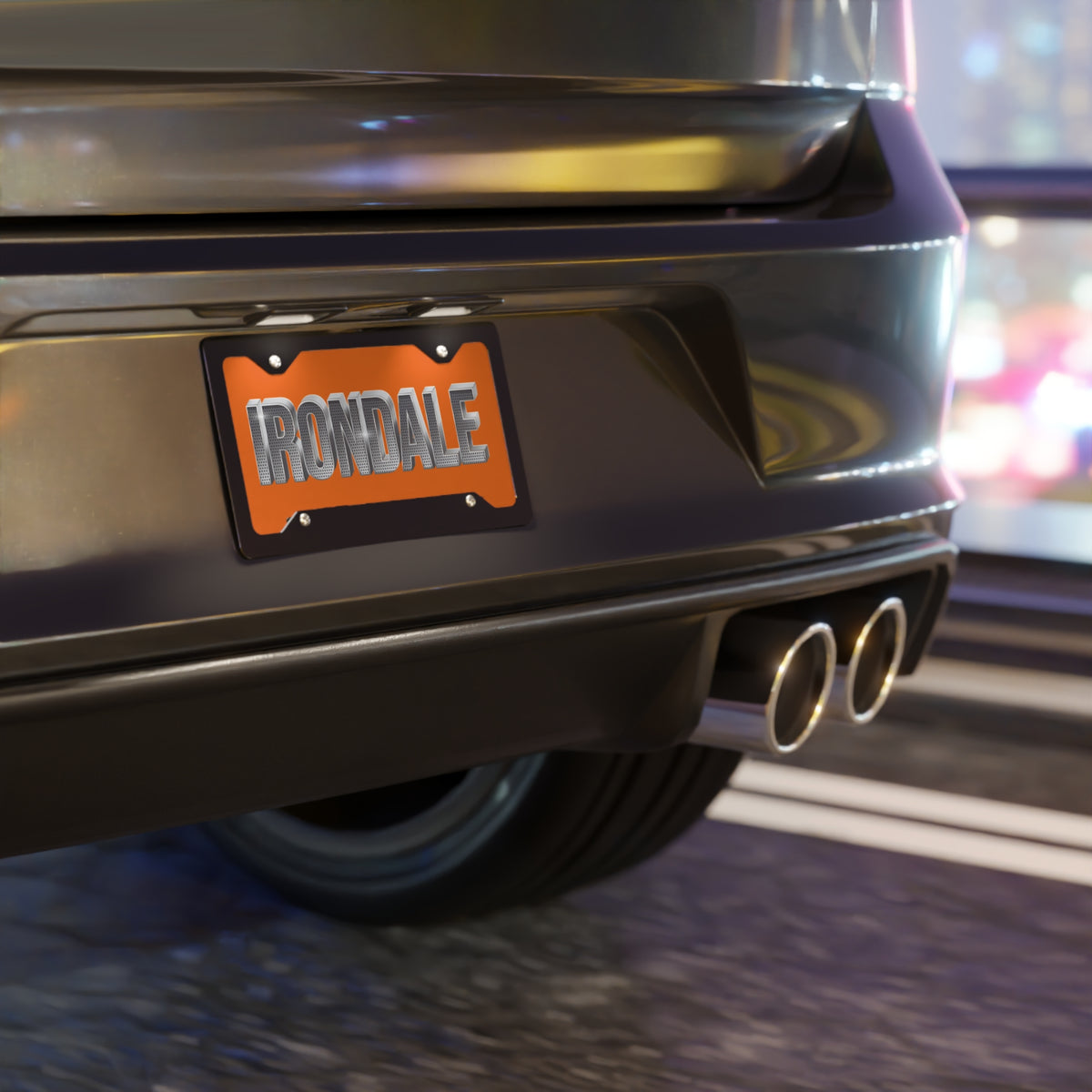 Irondale Vanity Plate