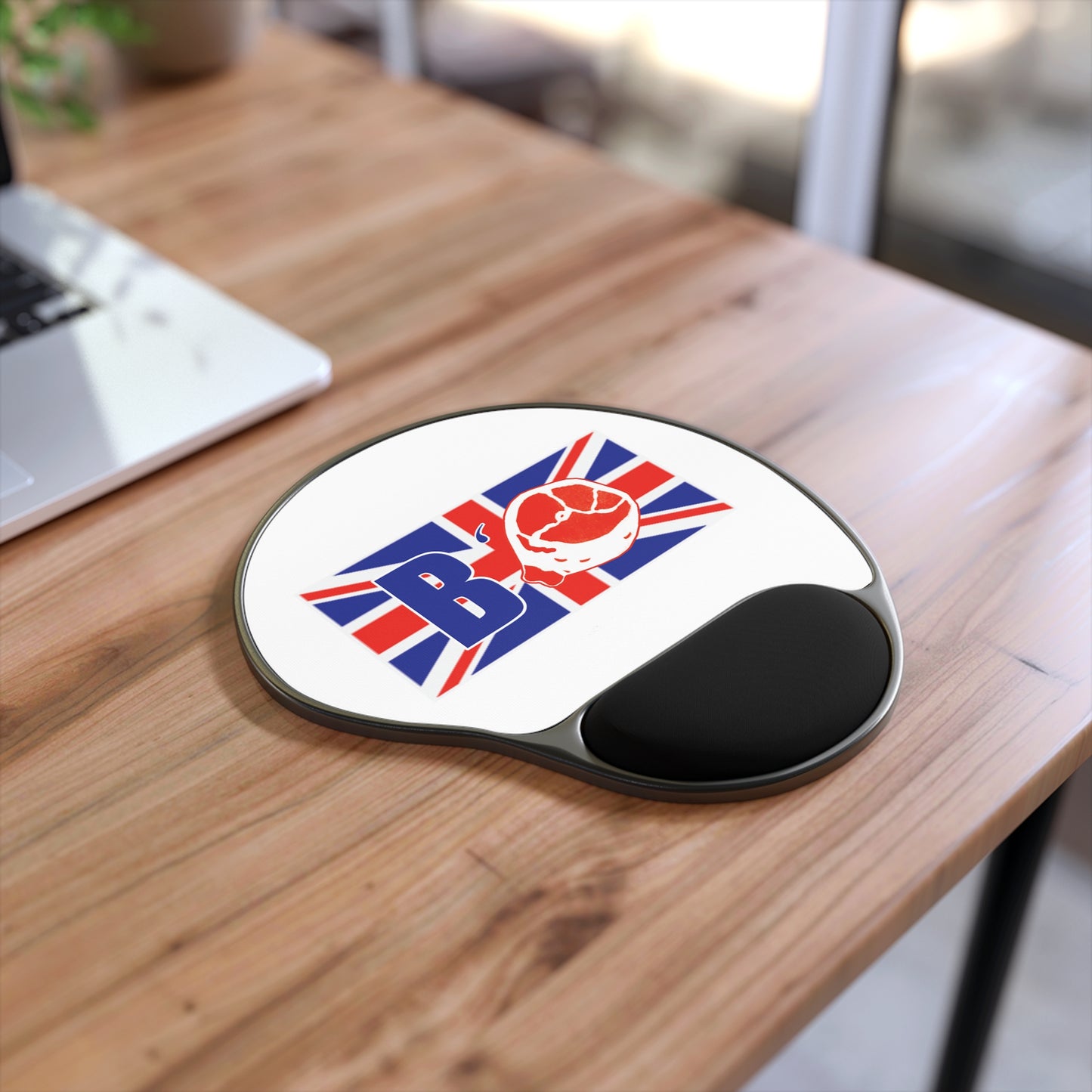 B'ham England Union Jack Mouse Rest with Wrist Rest