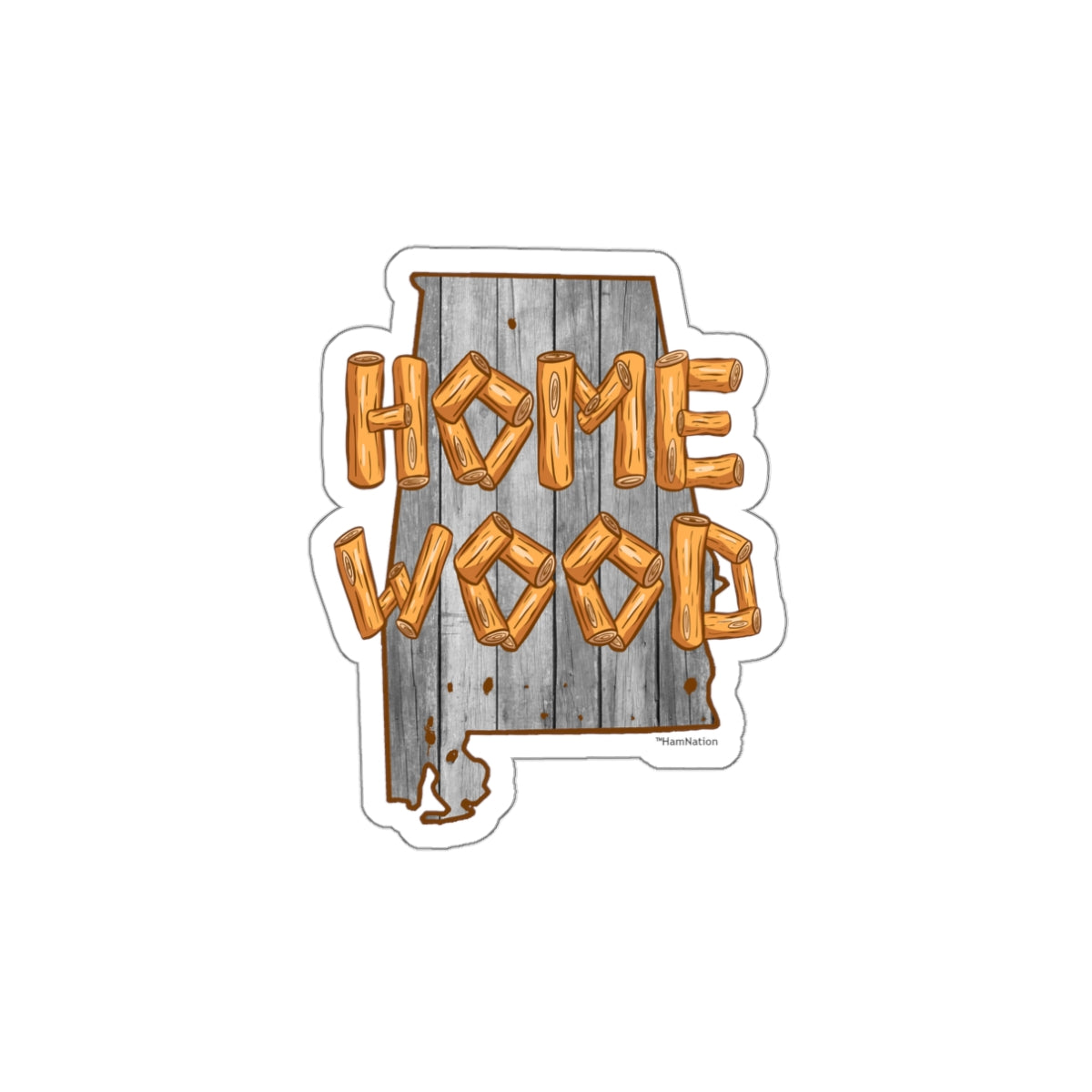 Die-Cut Homewood Sticker