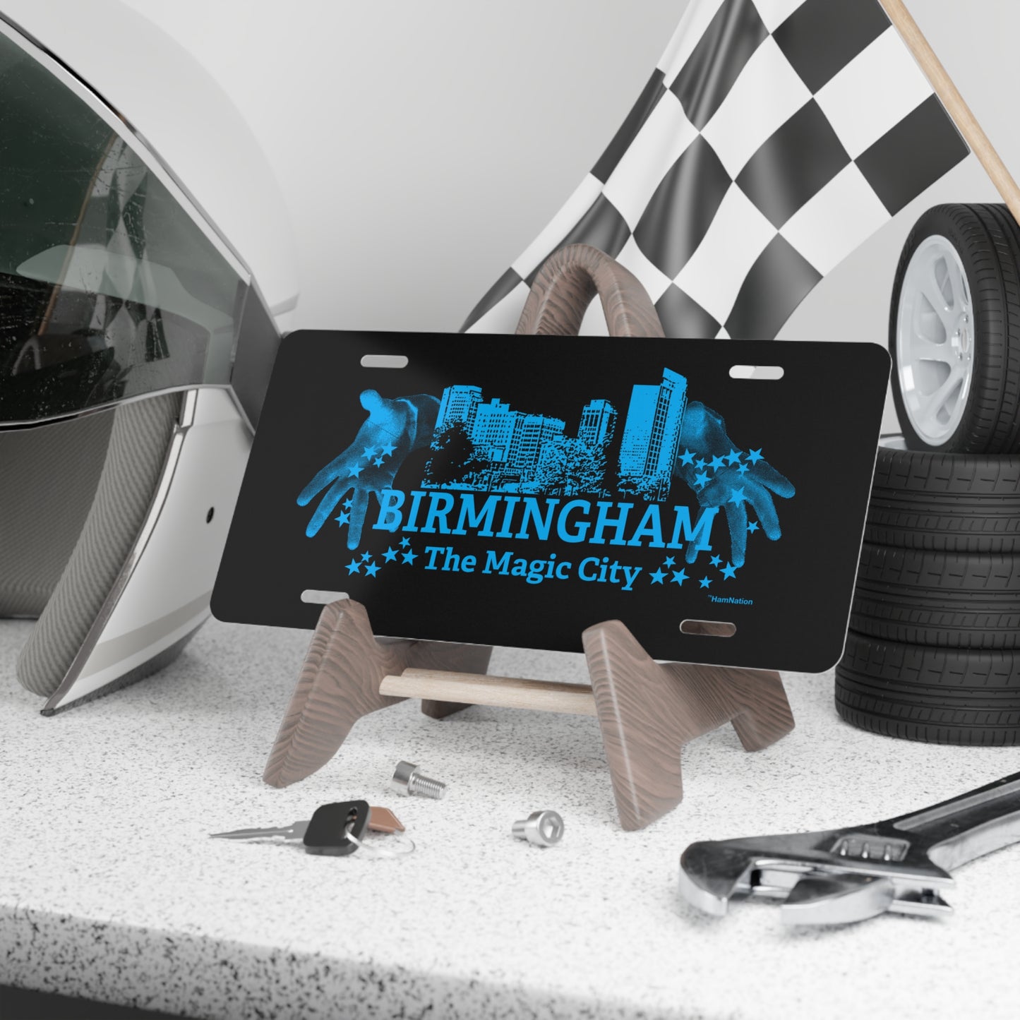Birmingham 'The Magic City' Vanity License Plate