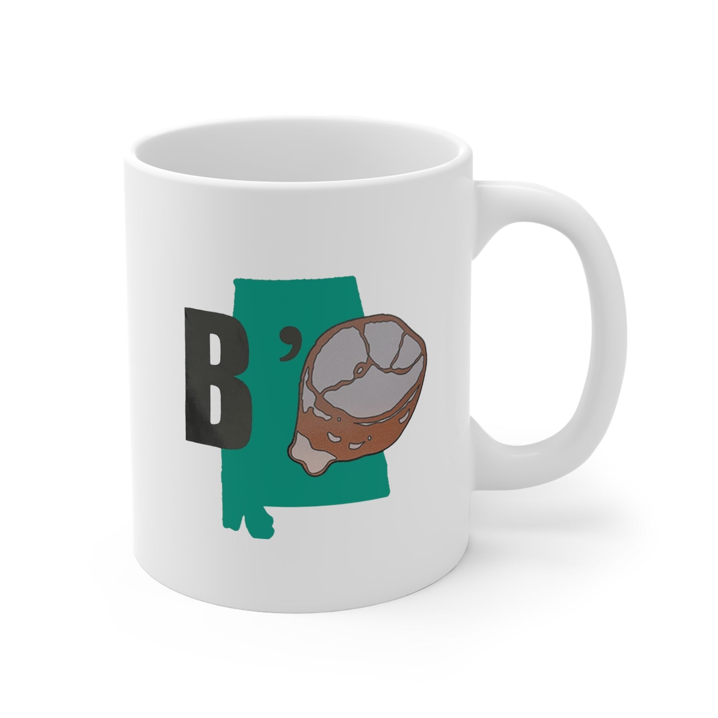 Alabama B-Ham 11oz Coffee Mug — Southern State Pride Gift