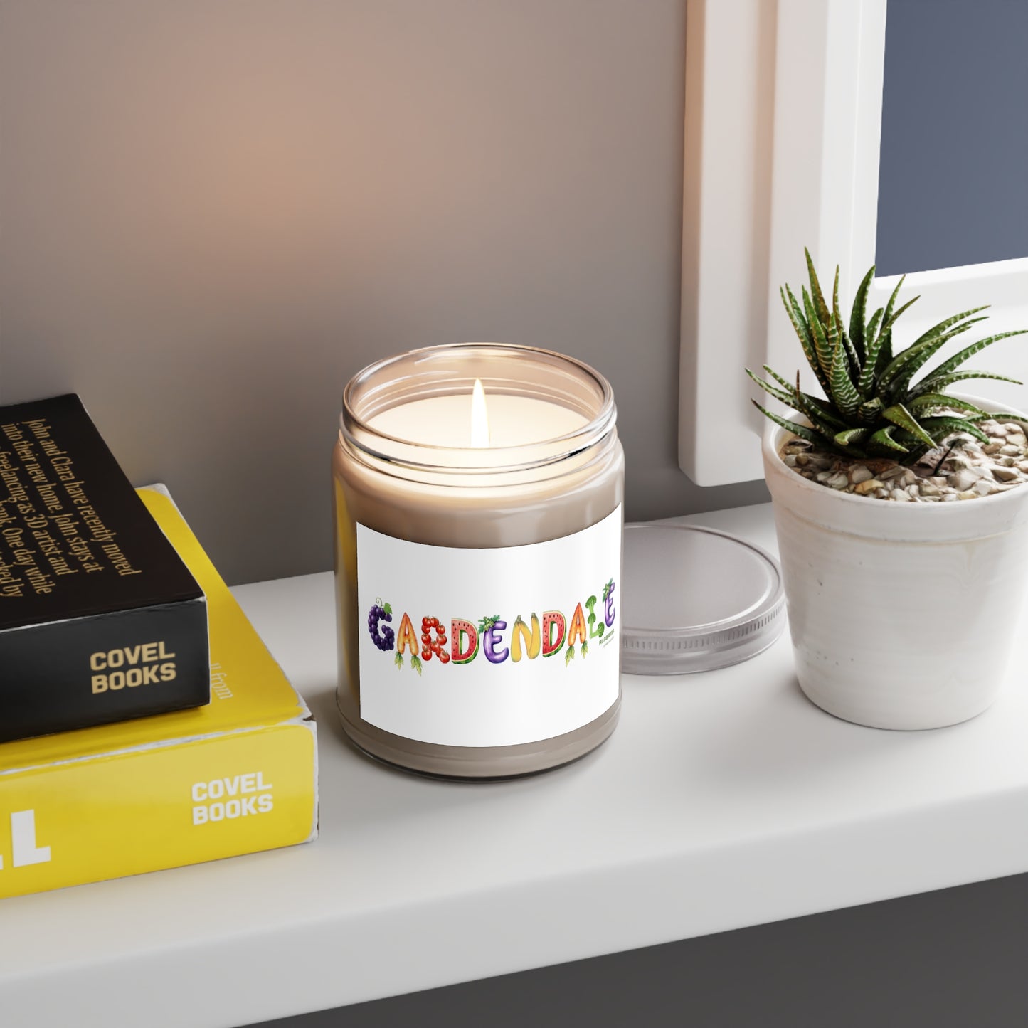 Gardendale Scented Soy Candle - 9oz Jar, Fresh Floral Aromas