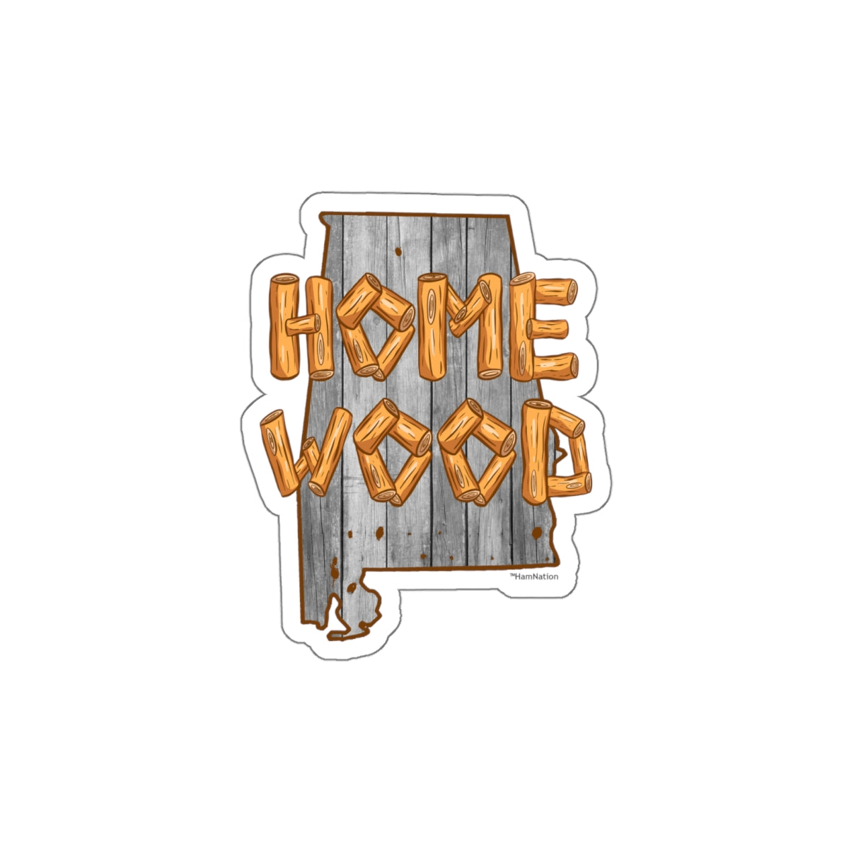 Die-Cut Homewood Sticker