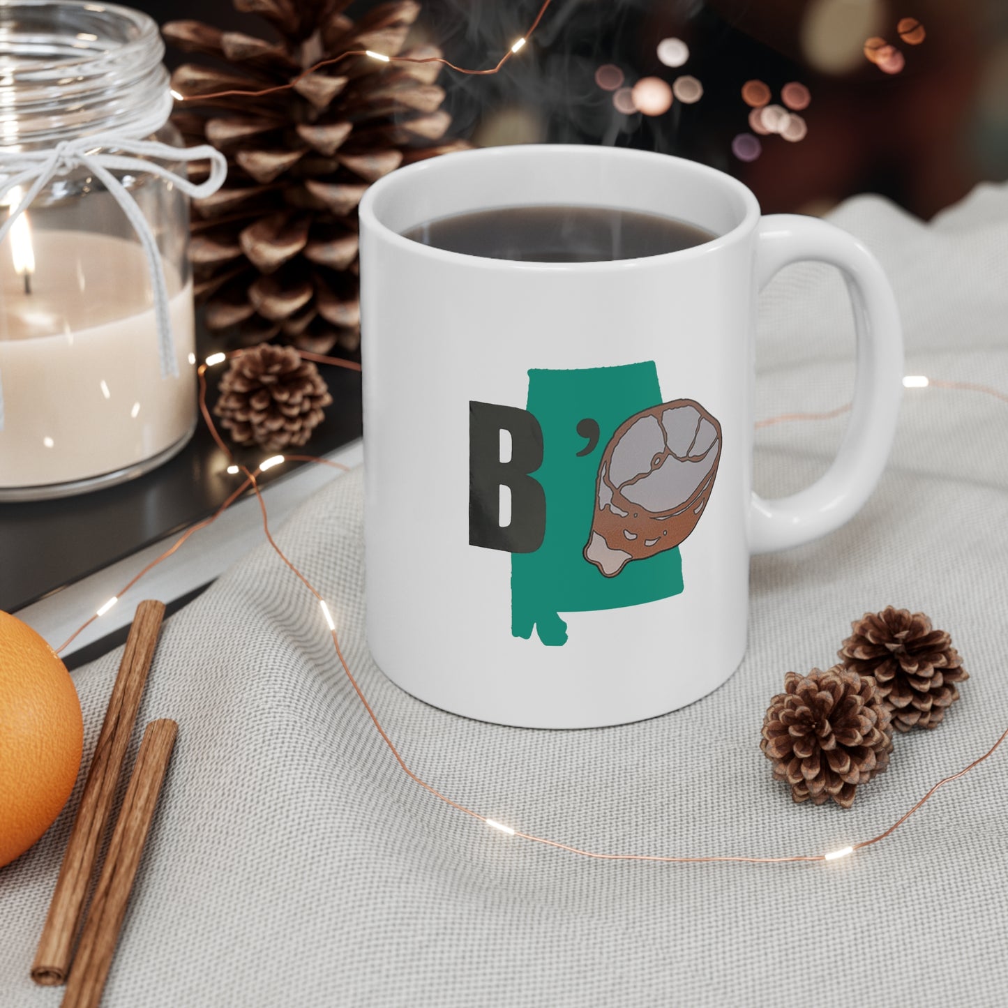 Alabama B-Ham 11oz Coffee Mug — Southern State Pride Gift