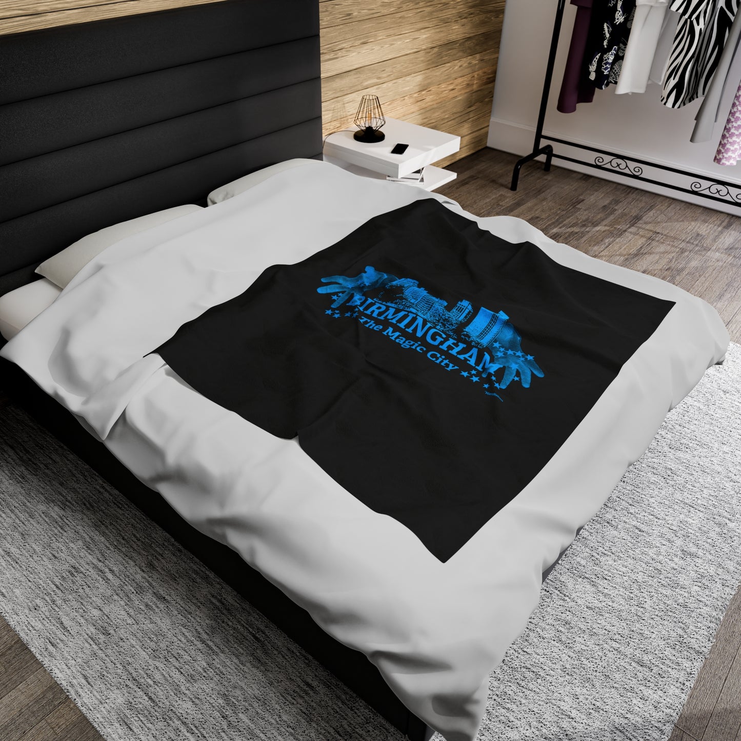 The Magic City Plush Blanket