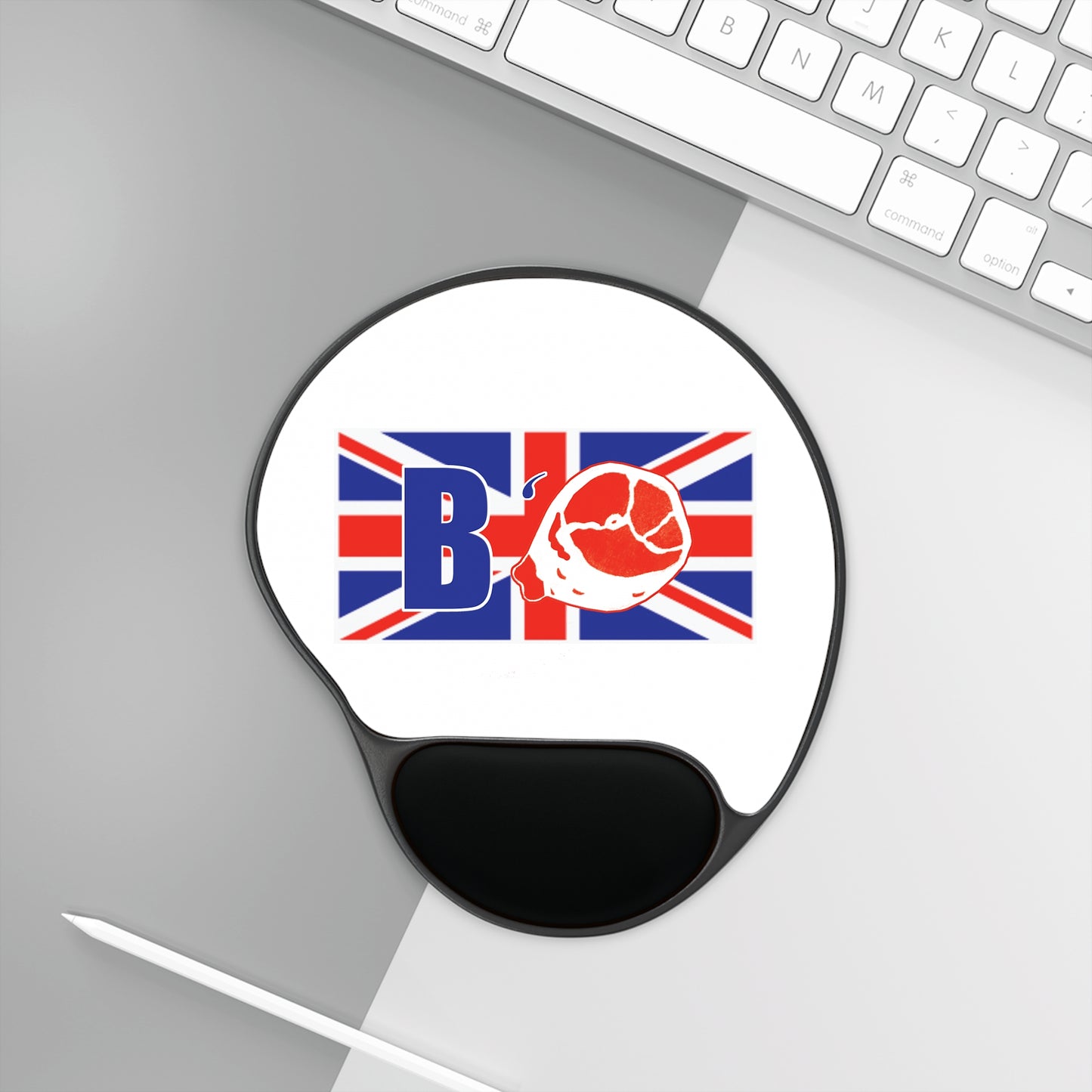 B'ham England Union Jack Mouse Rest with Wrist Rest