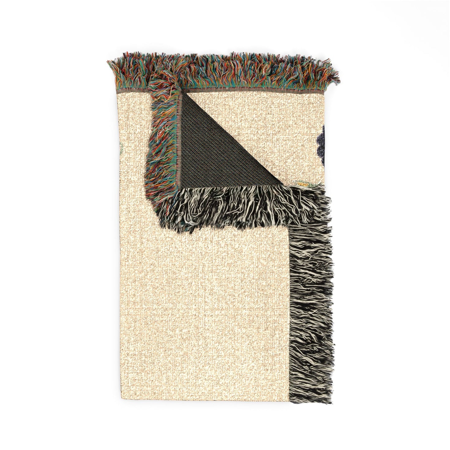 Gardendale Floral Woven Blanket — Cozy Garden-Inspired Throw