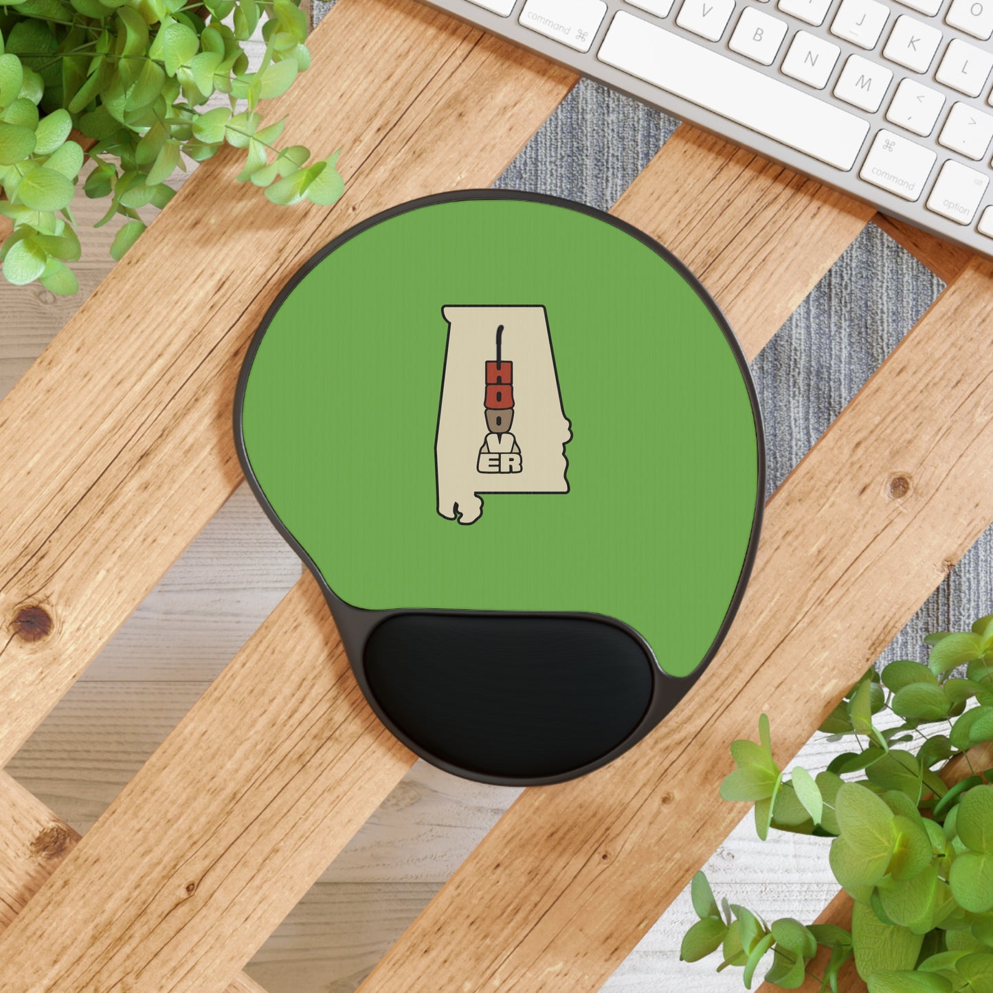 Hoover, Alabama Mouse Pad with Wrist Rest
