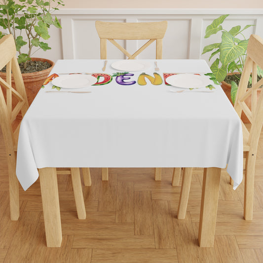 Gardendale Tablecloth — Colorful Vegetable & Fruit Kitchen Table Cover