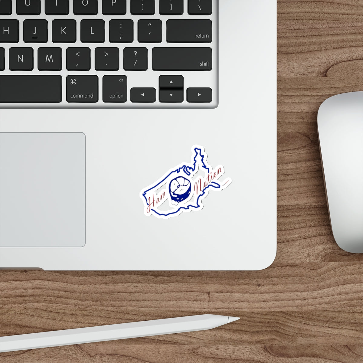 Ham Nation Die-Cut Stickers - Vibrant, Fun Decals for Home & Office