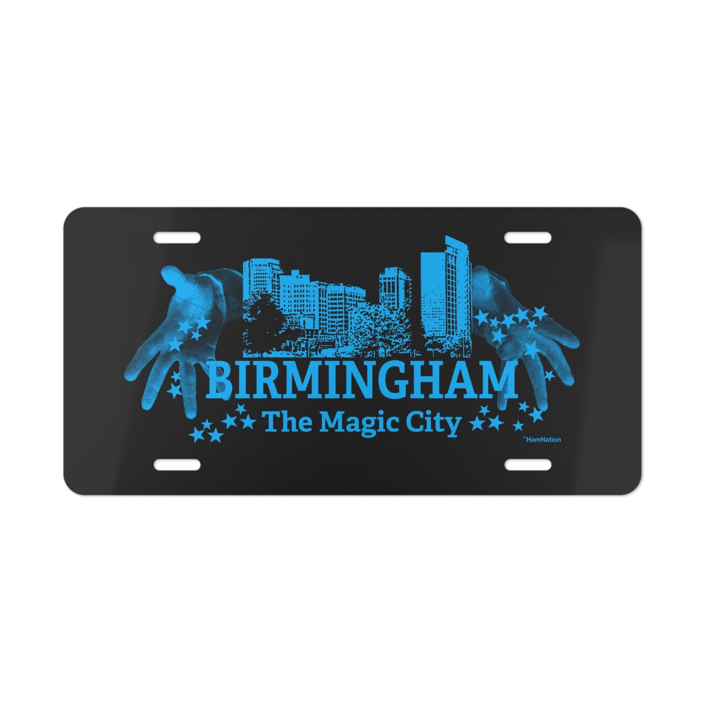 Birmingham 'The Magic City' Vanity License Plate