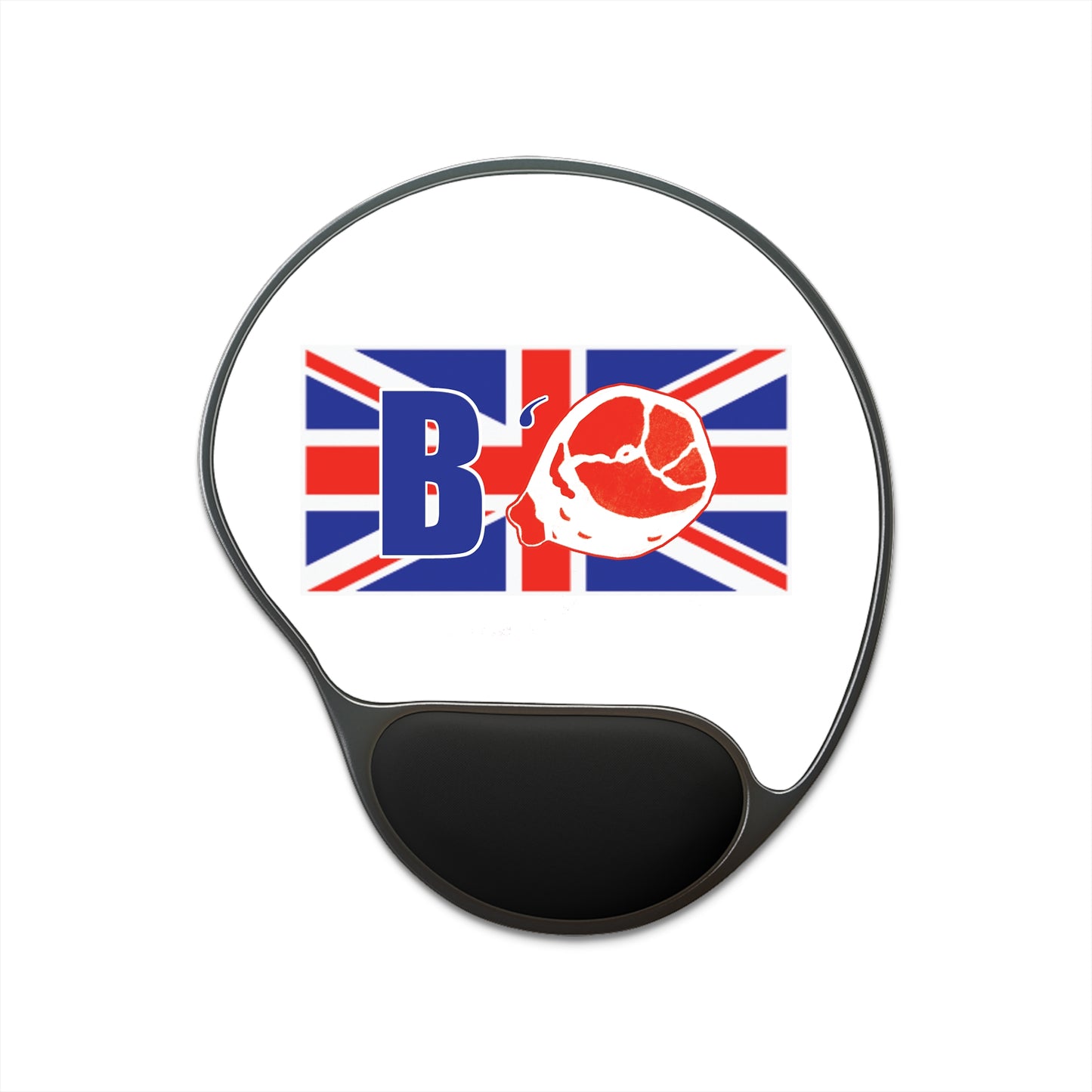 B'ham England Union Jack Mouse Rest with Wrist Rest