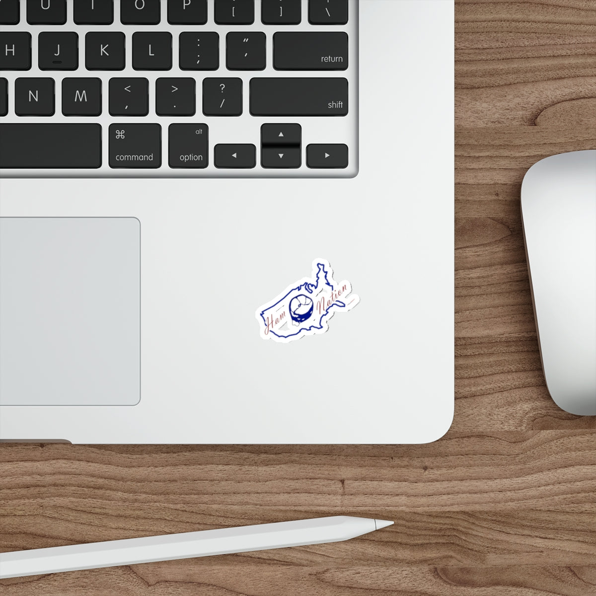 Ham Nation Die-Cut Stickers - Vibrant, Fun Decals for Home & Office