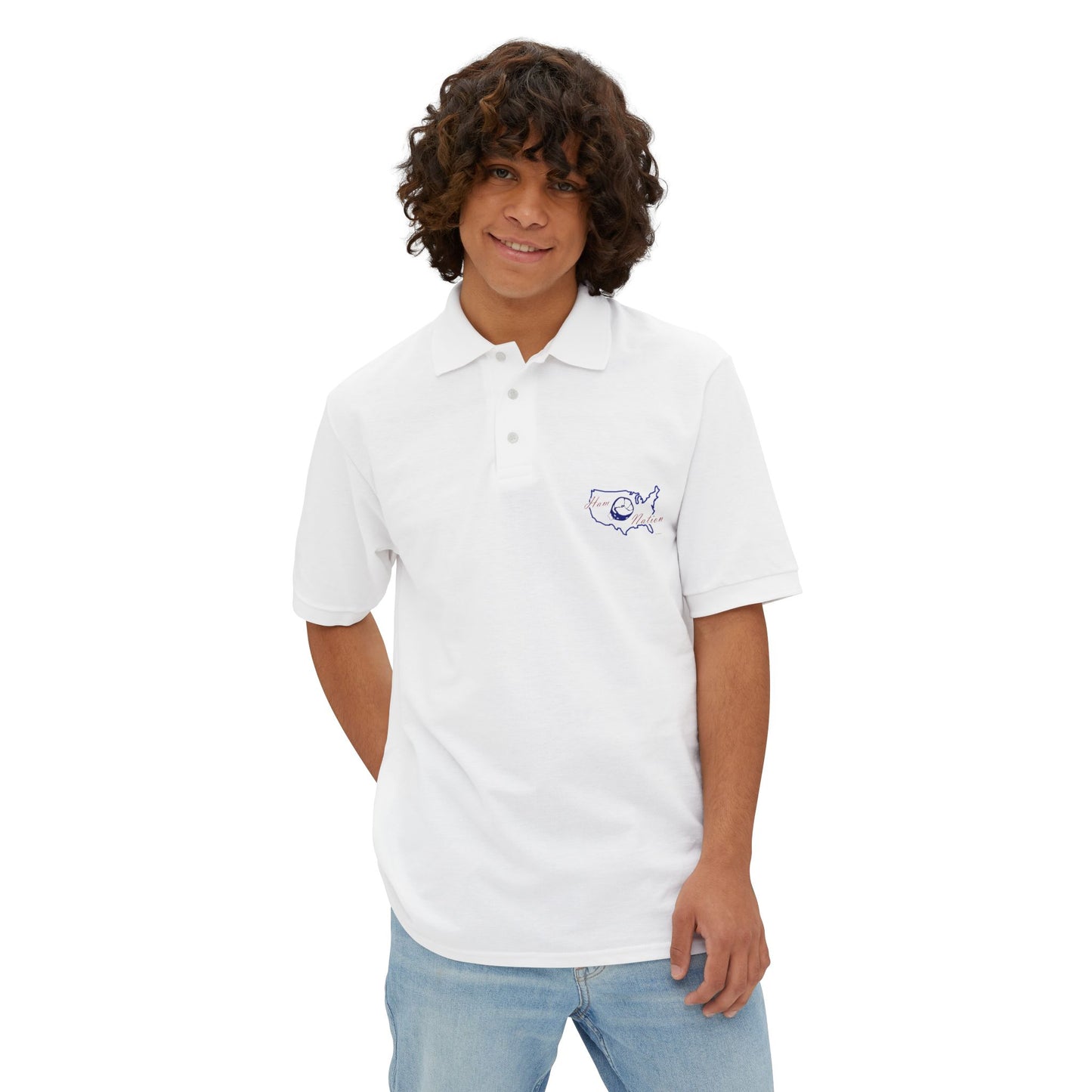 Ham Nation Unisex Polo