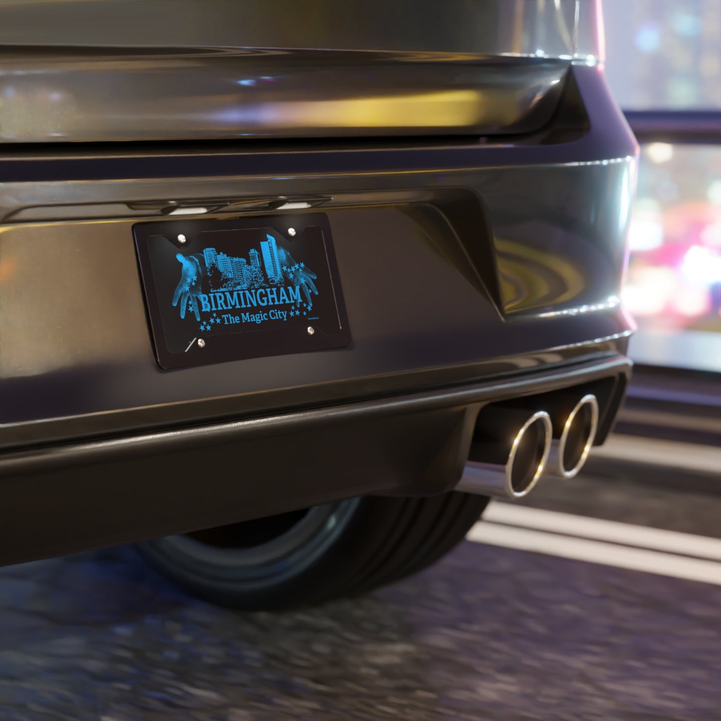 Birmingham 'The Magic City' Vanity License Plate