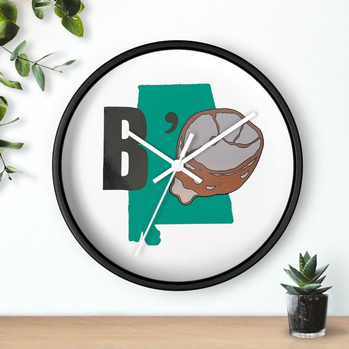 B-Ham, Alabama Wall Mounted Clock